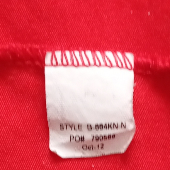 ADIDAS YOUTH CLIMALITE ULTIMATE TEE. SIZE XL 18. COLOR RED. - Picture 5 of 14